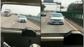 台中,救護車,開道,三寶,網友,爆料公社,跟車(圖/翻攝爆料公社)