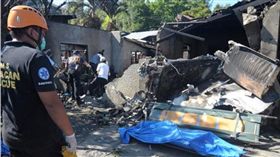 菲律賓飛機墜機（圖／翻攝自Sun star）