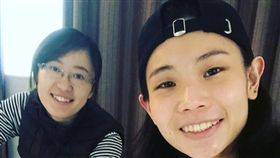 ▲戴資穎與憤怒姐姐。（圖／取自戴資穎粉絲團）