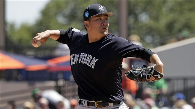 田中將大挨2轟　開幕戰先發不是他