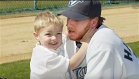 ▲哈樂戴父子。（圖／取自MLB官網比賽畫面）