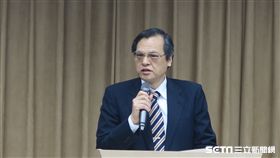 陸委會主委陳明通。（圖／記者盧素梅攝）