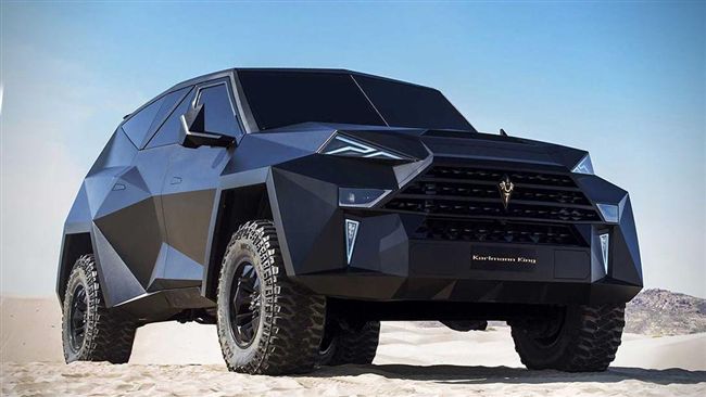 影／鑽石型車身　會隱形的SUV？