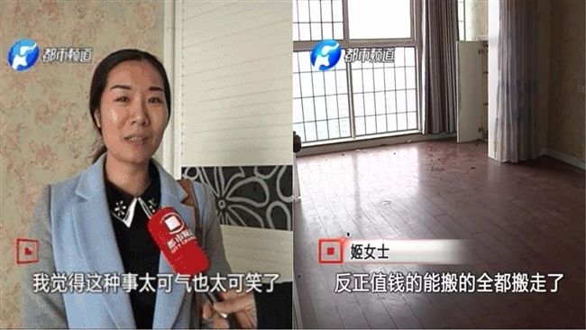 連床也不放過！她回家發現被「搬空」