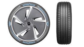 Goodyear EfficientGrip Performance with Electric Drive Technology概念輪。（圖／翻攝Goodyear網站）