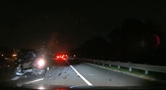 沒路燈4車連環撞　網封：鬼遮眼路段