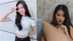 無碼奉上！AOA雪炫裸照瘋傳　其實她還有19禁成人片…
合成圖／翻攝自雪炫IG、色情網站