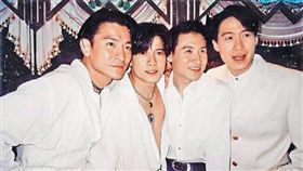  四大天王，劉德華，張學友，郭富城，黎明。（翻攝自微博）