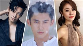 辰奕儒、陳奕、林心如（合成圖／華研提供；資料照；翻攝自臉書）