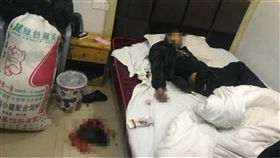 割腕,自殺,大陸,安徽,六安,婚嫁,聘金,女友,打工,　圖／翻攝自微博　https://goo.gl/94cXXF