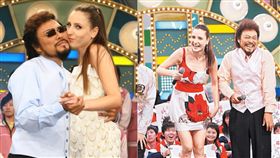 張菲，瑪格麗特。(合成圖／翻攝自臉書)右圖為蘋果日報，勿再使用！！