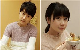 ▲江宏傑和福原愛享受宵夜。（圖／翻攝自福原愛臉書）