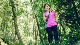 ▲正妹體育主播李逸涵。（圖／The North Face提供）