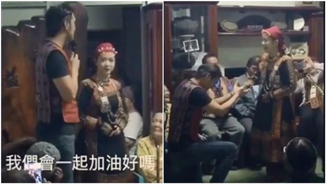 下跪浪漫求婚！馬志翔娶小12歲女友