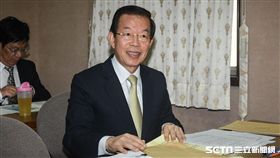 駐日代表謝長廷出席國防及外交委員會備詢。 圖／記者林敬旻攝