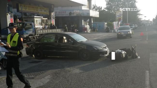 違規逆向撞轎車　騎士竟求償8萬元