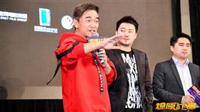 香港電影節，海王天璽CEO劉亭佑，攜吳宗憲、張晉、蔡少芬、王祖藍，震撼發布燎原計畫。圖／海王天璽提供