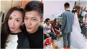 罔腰（江嘉文）和鳳梨（吳泓逸）（合成圖／翻攝自臉書）