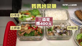 炒菜也能賺　「便當媽媽」月賺3萬元