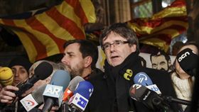 普伊格蒙特涉及加泰隆尼亞獨立運動，西班牙當局發出國際逮捕令。（圖／翻攝twitter）