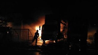 彰化保麗龍廠大火　臭氣猛竄網友有感