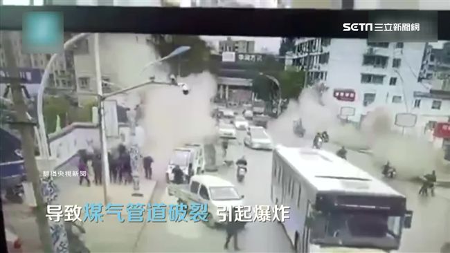 景德鎮地下煤氣管道爆燃　1死8傷