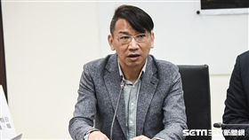 時代力量立委徐永明召開「台灣新時代，人民來公投」記者會。 圖／記者林敬旻攝