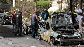 埃及第二大城市亞歷山大港（Alexandria）遭汽車炸彈攻擊（圖／翻攝自推特）
