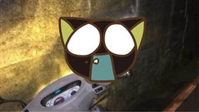 蛇,河堤,騎車,爆廢公社,龍頭,褲底一包,佛地魔,爆料公社,手把,機車　圖／翻攝自爆廢公社