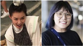 Hold住姊,謝依霖（合成圖/翻攝自微博）