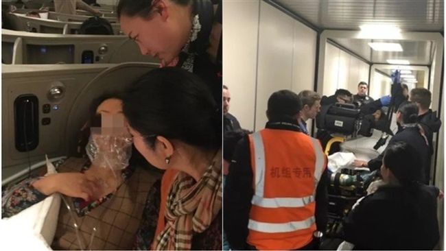 東航救人緊急迫降　空中灑百萬航油