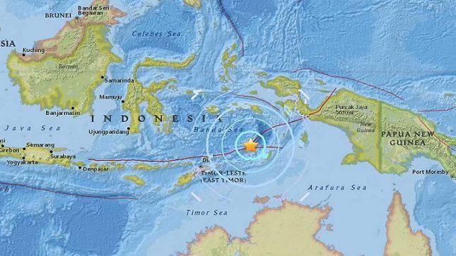 印尼外海6.4強震　一度傳海嘯警報