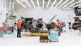 Mission E車體結構與概念車相同。（圖／翻攝Porsche網站）