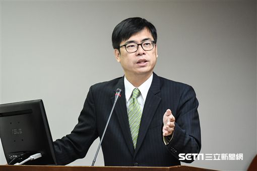 民進黨立委陳其邁質詢。 圖／記者林敬旻攝 ID-1296837