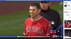 Ian Kinsler盜上三壘。（圖／翻攝自臉書）