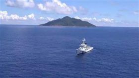 中國海警船　
圖／翻攝自微博