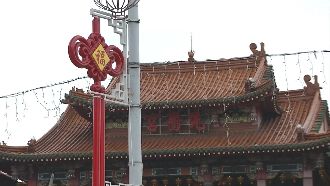 祈福燈爆私接路燈　先嗇宮急繳錢滅火