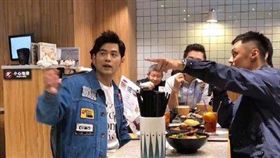 周杰倫,余文樂,頭文字D（圖／翻攝自微博）