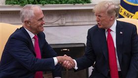 澳洲總理滕博爾（Malcolm Turnbull）、美國總統川普／Malcolm Turnbull臉書
