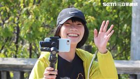 ▲馬祖北竿硬地超馬，畫臉妹，梁語庭。（圖／記者蔡宜瑾攝影）