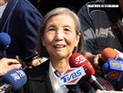 烈士趙仲容少將之女趙安那女士。（記者邱榮吉/攝影）