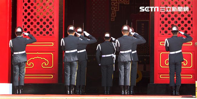 陸軍儀隊。（記者邱榮吉/攝影）