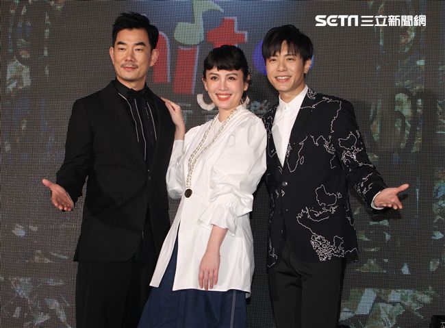 2018 hito流行音樂獎頒獎典禮啟動儀式記者會，任賢齊（啟動儀式嘉賓）、魏如萱、韋禮安開場。（記