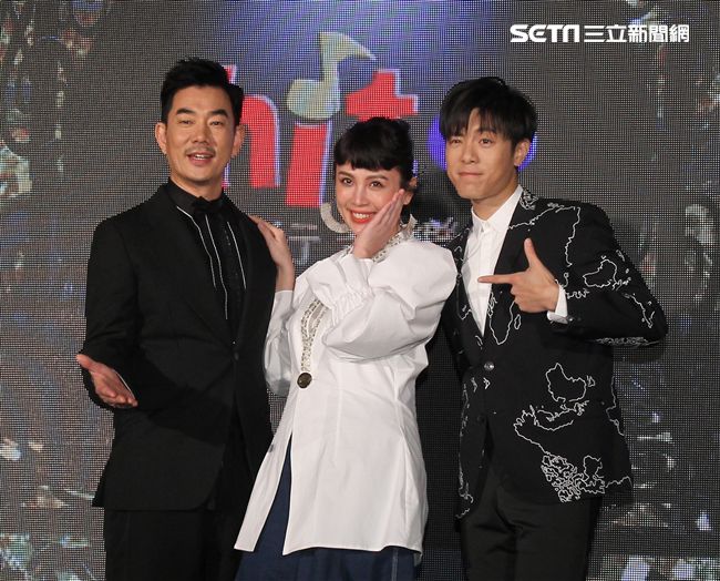 2018 hito流行音樂獎頒獎典禮啟動儀式記者會，任賢齊（啟動儀式嘉賓）、魏如萱、韋禮安開場。（記