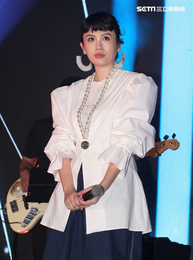 文清創作才女魏如萱。（記者邱榮吉/攝影）