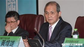 台灣研究基金會創辦人黃煌雄出席總統直選與民主台灣學術研討會 圖／記者林敬旻攝