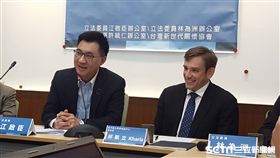 江啟臣,林祖嘉,美中貿易(圖/記者李英婷/攝)