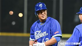 ▲富邦悍將蔣智賢。 （圖／記者林敬旻攝）