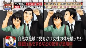 日本,電車癡漢,變態,自慰,打手槍,性騷擾　圖／翻攝自YouTube