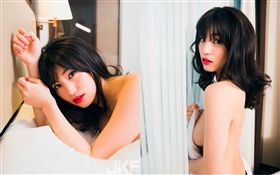 「AV救世主」封號的超級巨星高橋聖子拍攝JKF四月份雜誌封面，宣布將出席TRE台北國際成人展Taipei Red Expo　圖／JKF提供